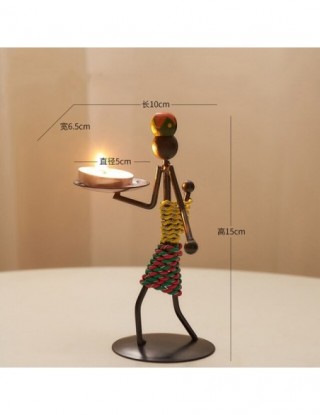 Kreatywny Nordic świecznik...