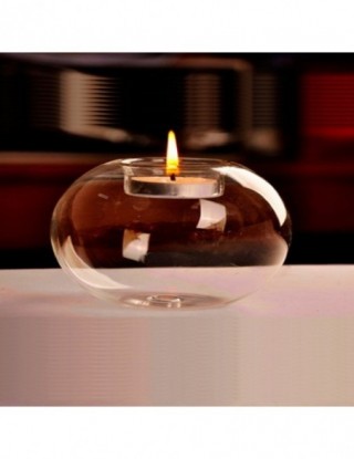 Szklane okrągłe, wiszące...