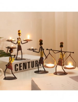 Nordic metalowy świecznik...