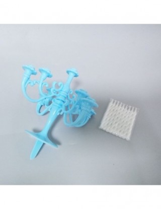 9 sztuk świece i świecznik...