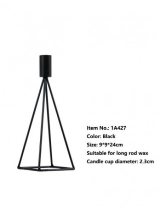 Geometryczny świecznik...