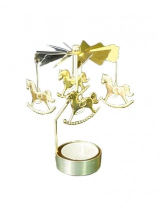 Srebrne złote świeczniki...