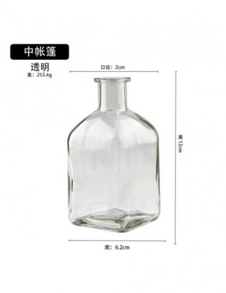 Kolorowy szklany wazon...