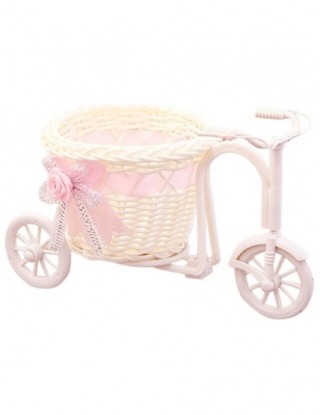 Rowerowy kosz na kwiaty...