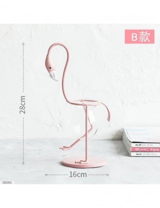 3 rodzaje różowe flamingi...