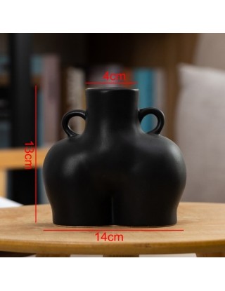 Twórczy biały żywica wazon...