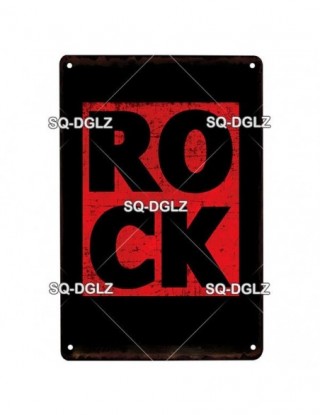 Rock And Roll metalowy znak...