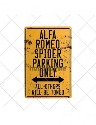Alfa Romeo metalowy znak do...