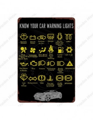 Benzyna tablica znaki na...