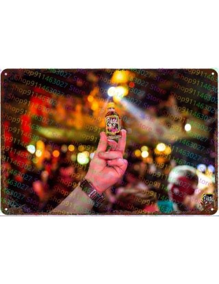 Niech kaczka Out metalowy...