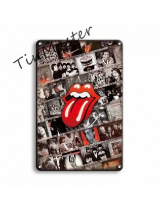 Rock N Roll metalowy plakat...