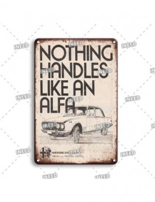 Vintage Alfa Romeo metalowy...