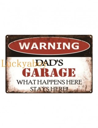 Tata garaż znaki blaszane...