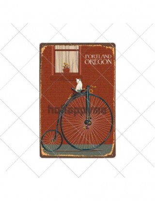 Jeździć rowerem metalowe...