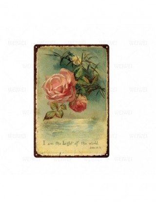 Lawenda róża metalowy znak...