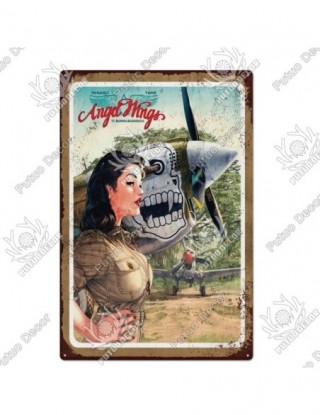 Pin Up Girl znak blaszany...