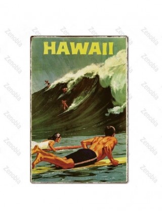 Metalowy znak wystrój...