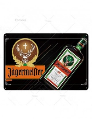 Jagermeister metalowy znak...