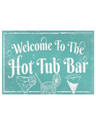 Witamy w jacuzzi plakat...