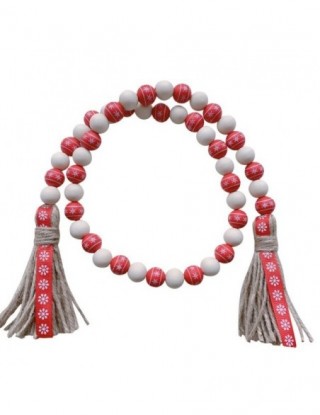 Nordic Wood Bead Garland z...