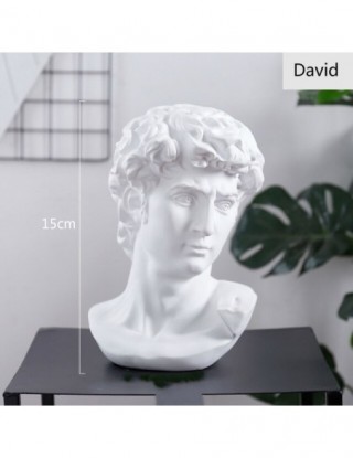 15cm David statua głowa...