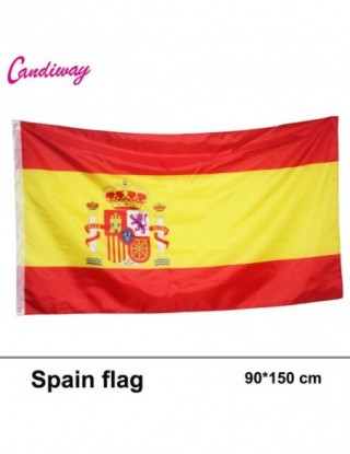90x150cm flaga hiszpanii...