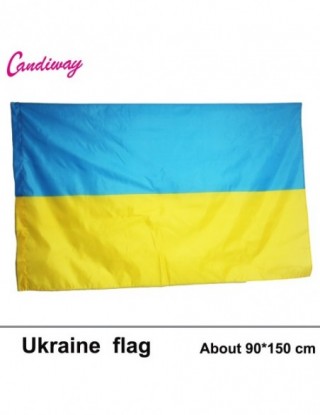 90*150cm ukraina flaga...