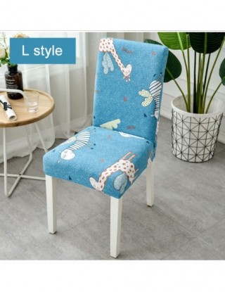 Druk kwiatowy krzesło z...