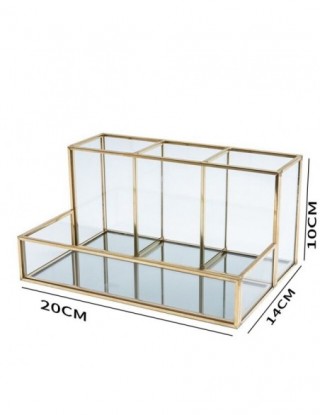 Szklany organizator na...