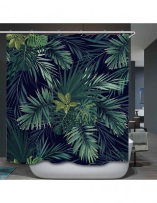 Zielone liście tropikalnej...