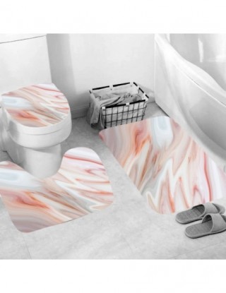 Marmurowy biały zestaw...