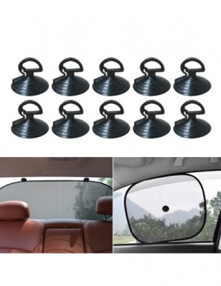 10x czarny przyssawka...