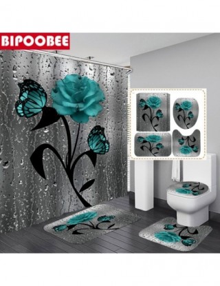 Wiśniowe kwiaty nadruk na...