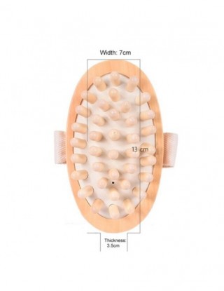 Drewniany masażer szczotka...