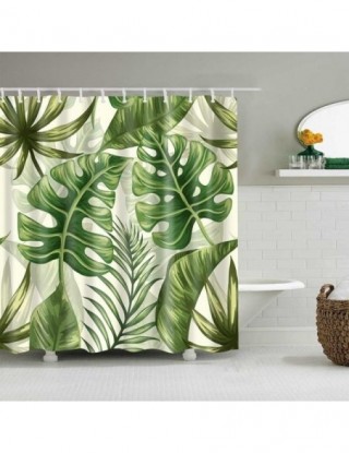 Zielone tropikalne rośliny...