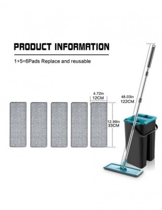 Bezprzewodowy Mop z wiadro...