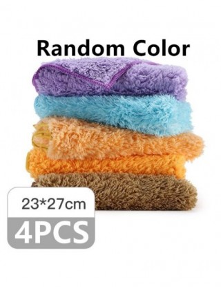 4 sztuk pluszowa ściereczka...