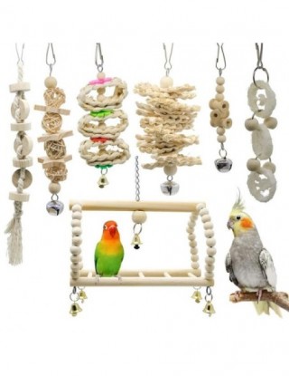 7 sztuk ptak zabawki...