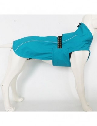 Odblaskowy płaszcz...