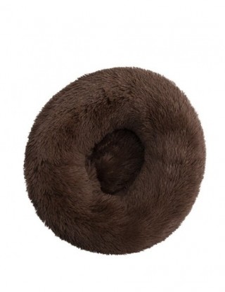 Okrągły długi pluszowy pies...